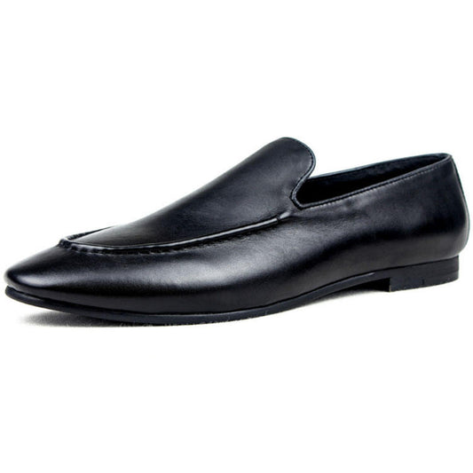 Handcrafted Men's Cow Premium Leather Slip-On Loafers