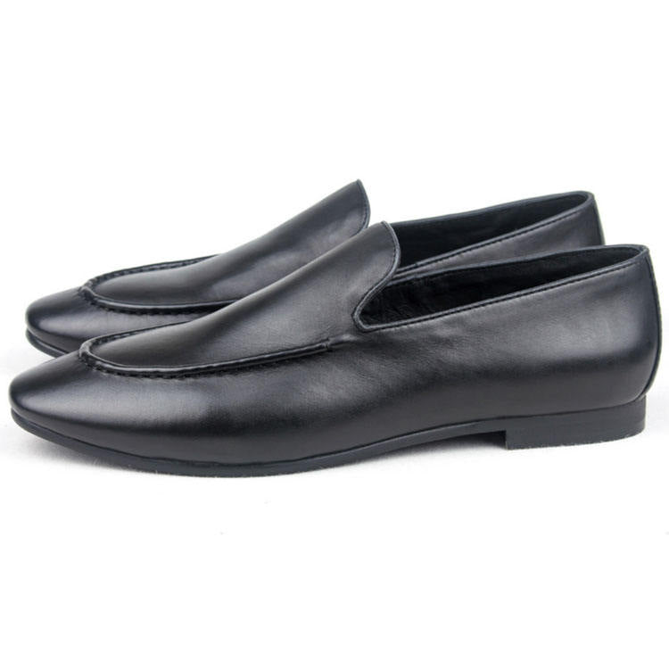 Handcrafted Men's Cow Premium Leather Slip-On Loafers