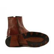 Handcrafted Full-grain Leather Cap-toe Men's Casual Boots - Image 5