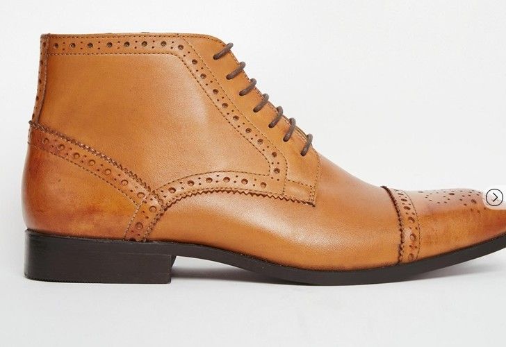 Handmade Custom Men Casual Tan Ankle Boot, Stylish Genuine Leather Boot