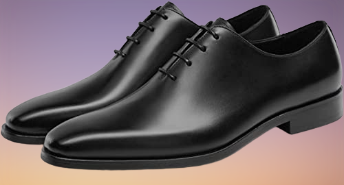 Handcrafted Black Leather Formal Dress Shoes for Men - Image 2