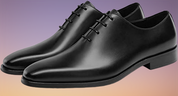 Handcrafted Black Leather Formal Dress Shoes for Men - Image 2