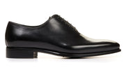 Men's Black Oxford Leather Dress Shoes - Image 4
