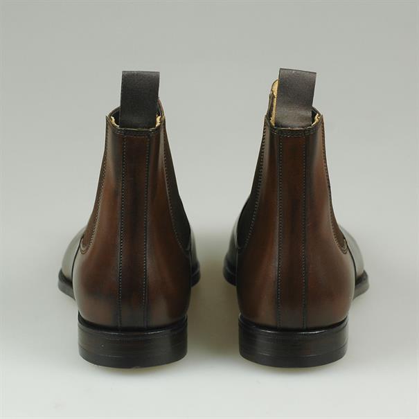Men's Brown Leather Chelsea Boots | Ankle Office Boots - Image 4