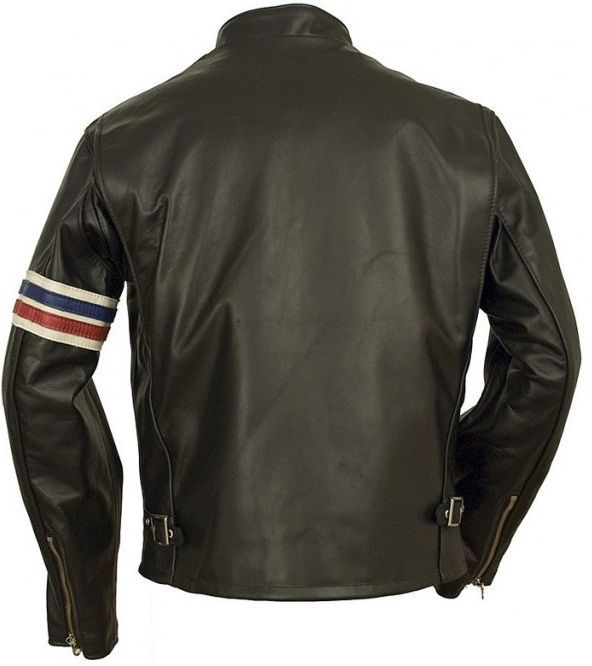 Handmade Men Jacket, Easy Rider Motorcycle Leather Jacket