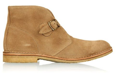 Handmade Men Monk Strap Tan Color Chukka Boot, Mens Suede Boot