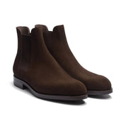Handmade Suede Chelsea Ankle Boots