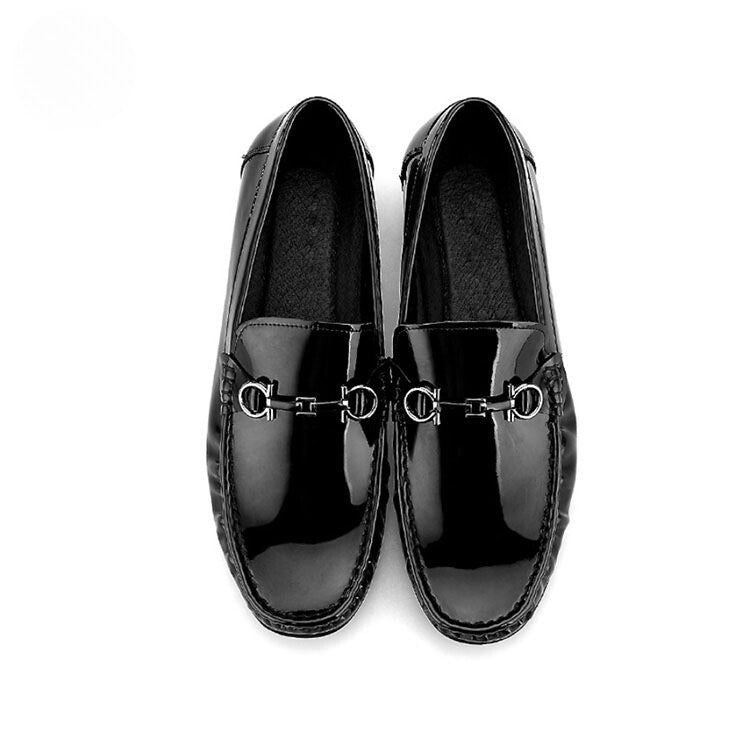 Handmade Men's Cow Leather Bit Loafers