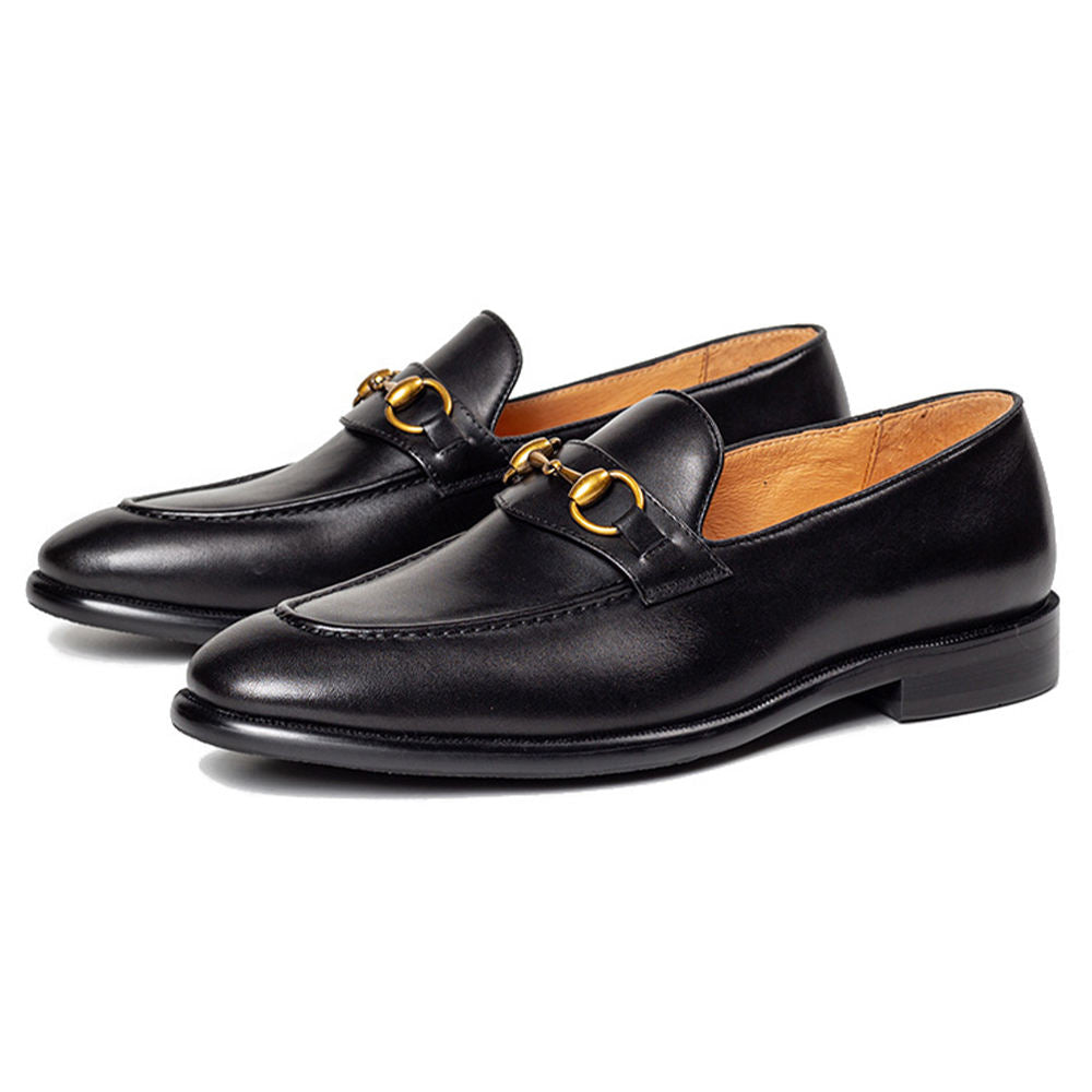 Handmade Men's Cow Leather Casual Loafers