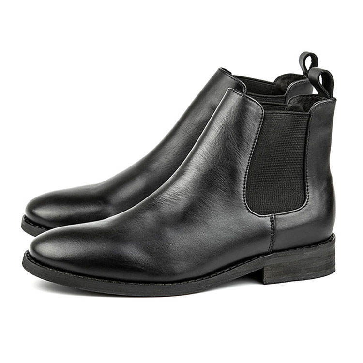 Handmade Men's Cow Leather Classic Chelsea Boots