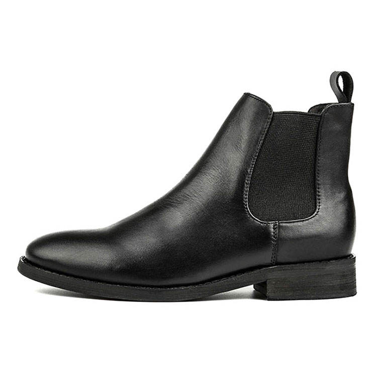 Handmade Men's Cow Leather Classic Chelsea Boots