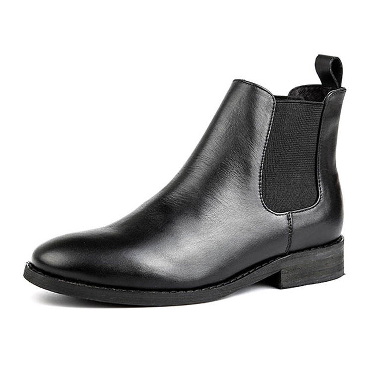 Handmade Men's Cow Leather Classic Chelsea Boots