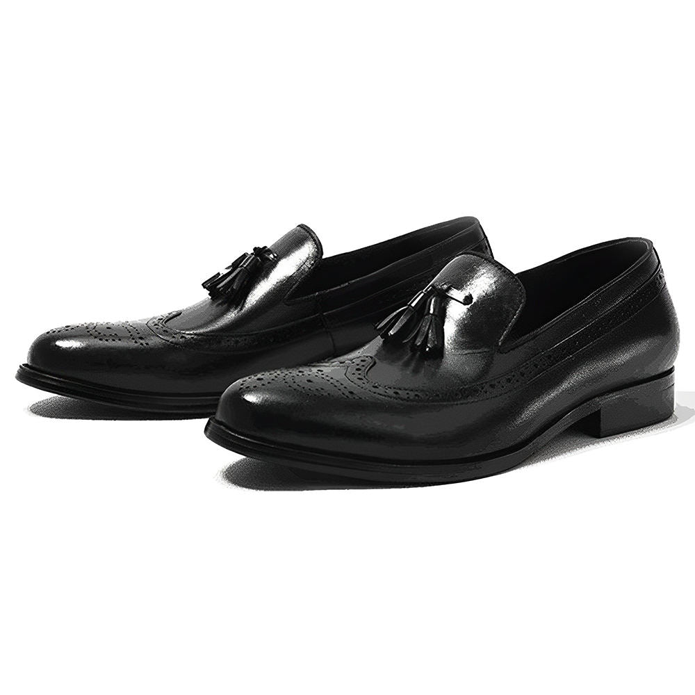 Handmade Men's Elegant Cow Leather Dress Shoes