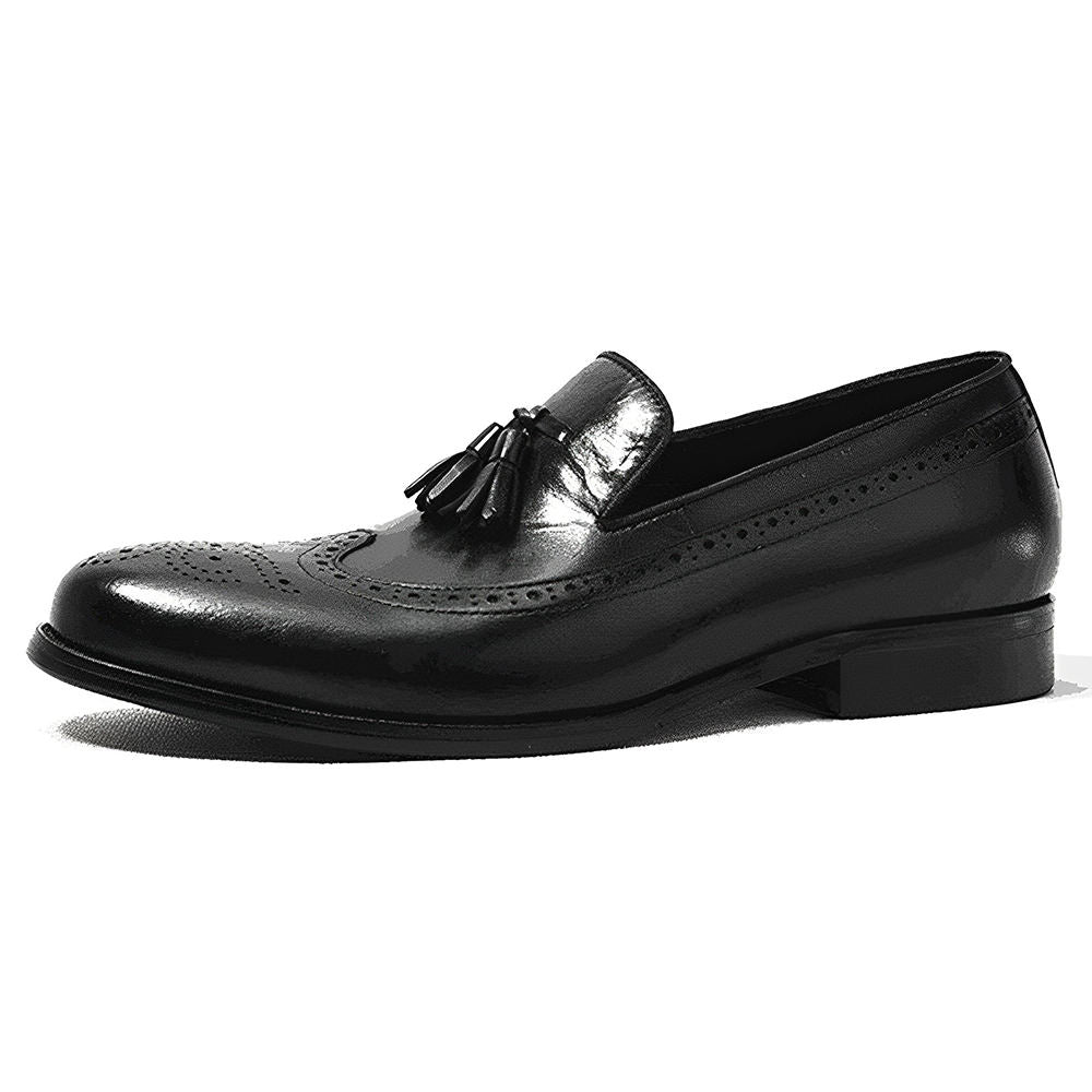 Handmade Men's Elegant Cow Leather Dress Shoes