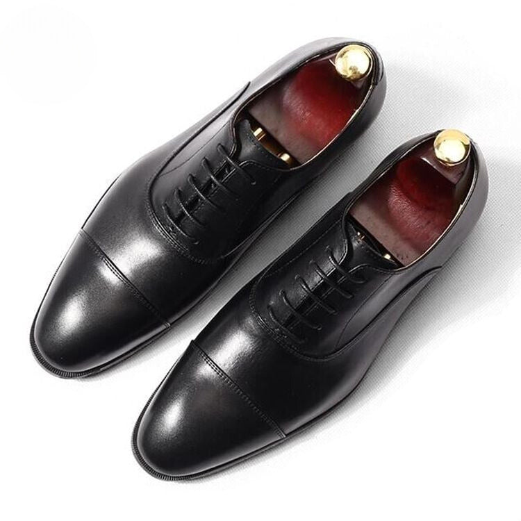 Handmade Men's Full Grain Cow Leather Formal Dress Shoes