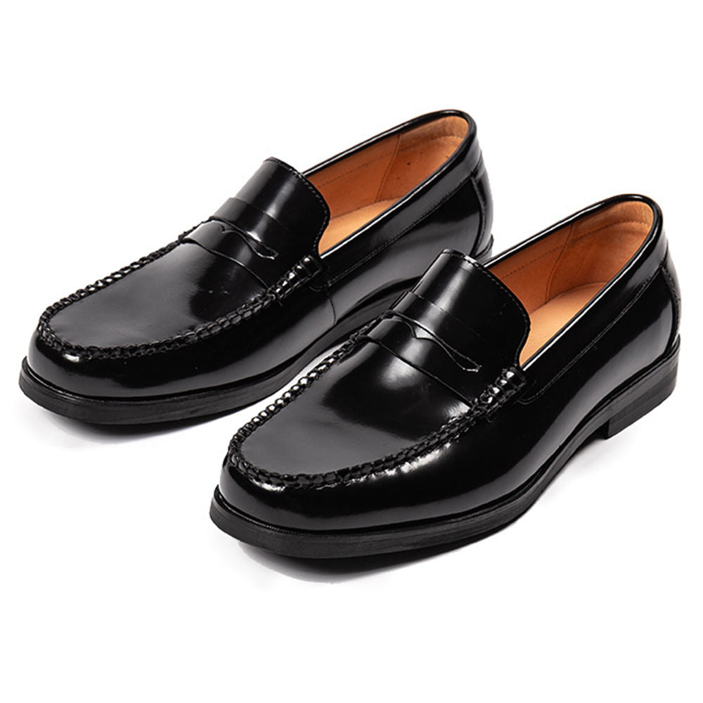 Handmade Men's Full Grain Genuine Leather Penny Loafers