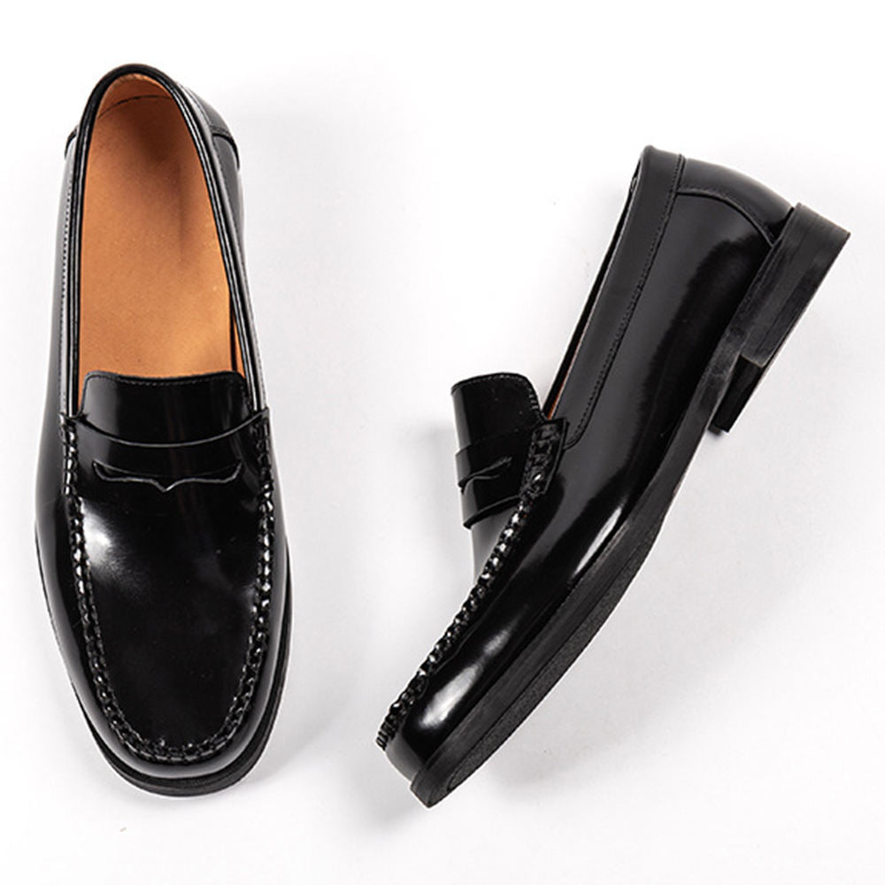 Handmade Men's Full Grain Genuine Leather Penny Loafers