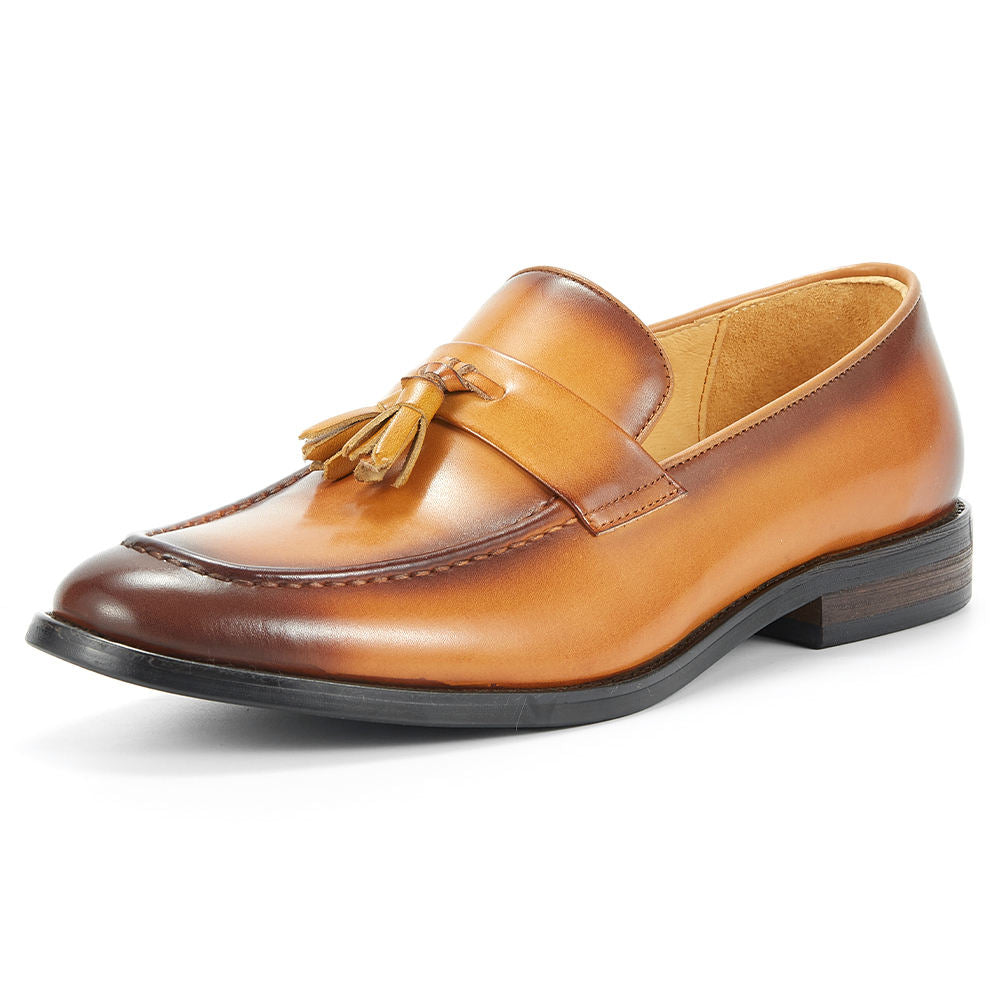 Handmade Men's Full Grain Leather Classic Loafers