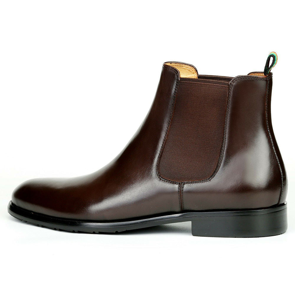 Handmade Men's Full Grain Leather Dress Boots