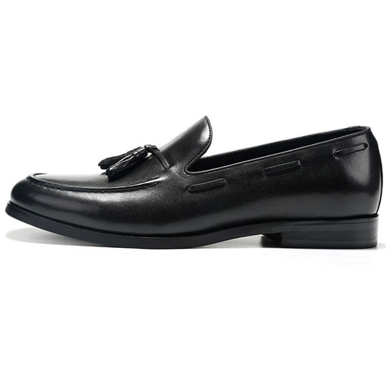 Handmade Men's Full Grain Leather Elegant Loafers