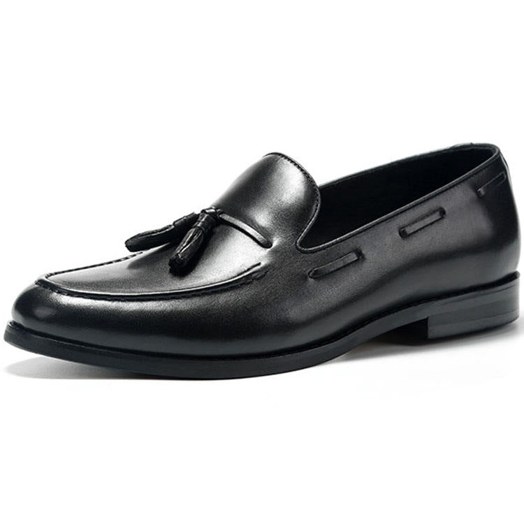 Handmade Men's Full Grain Leather Elegant Loafers