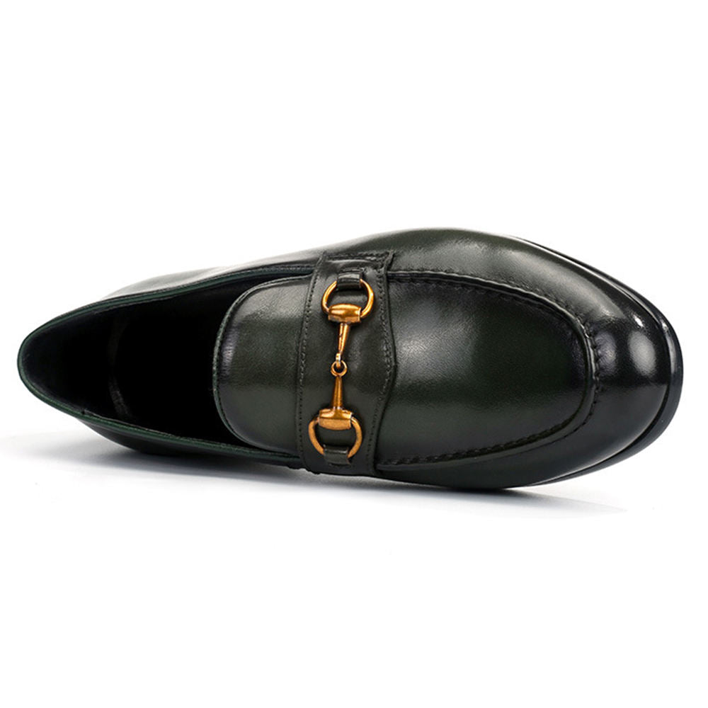 Handmade Men's Full Grain Leather Modern Loafers