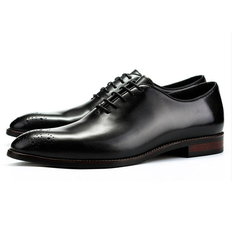 Men's Suede Dress Shoes - Handmade Full Grain Leather Elegance - Image 3