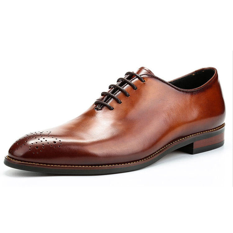 Men's Suede Dress Shoes - Handmade Full Grain Leather Elegance - Image 2