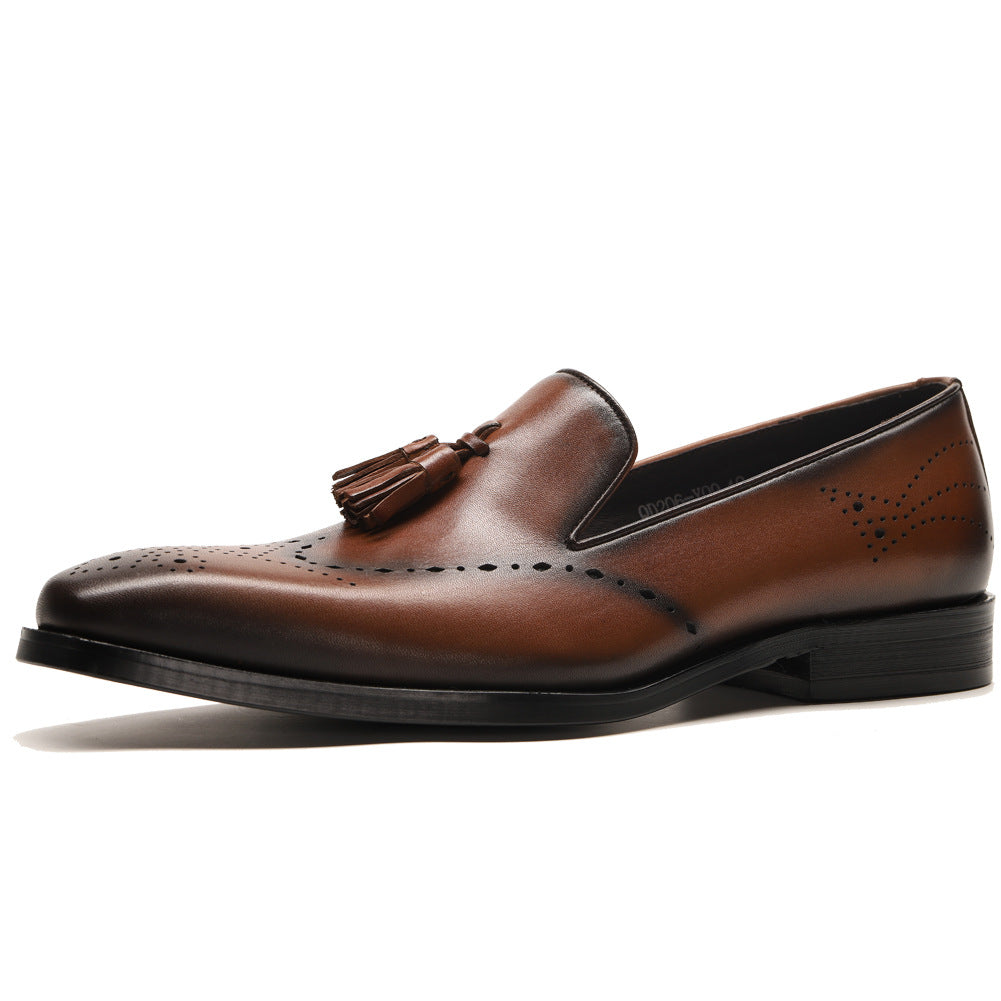 Handmade Men's Genuine Leather Casual Loafers