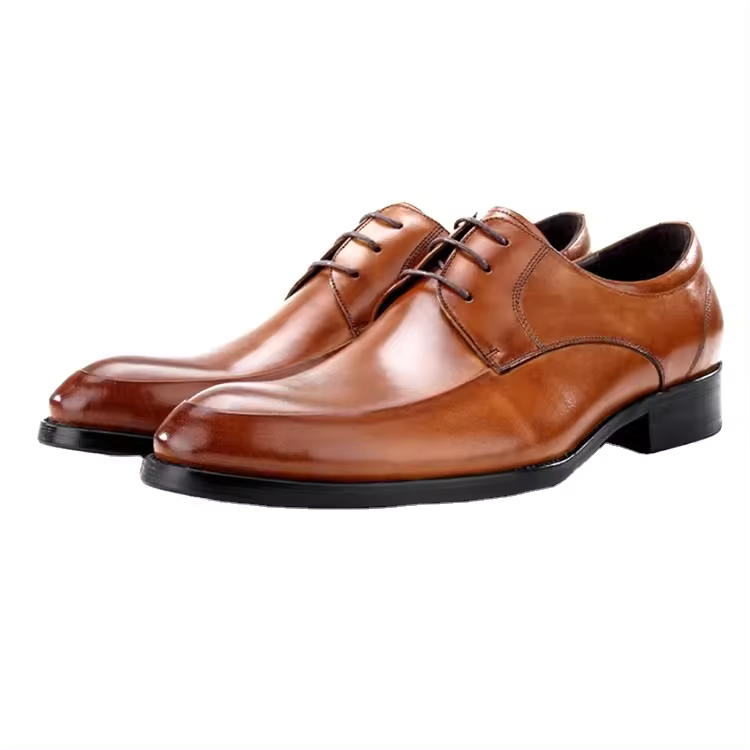 Handmade Men's Genuine Leather Formal Brogues