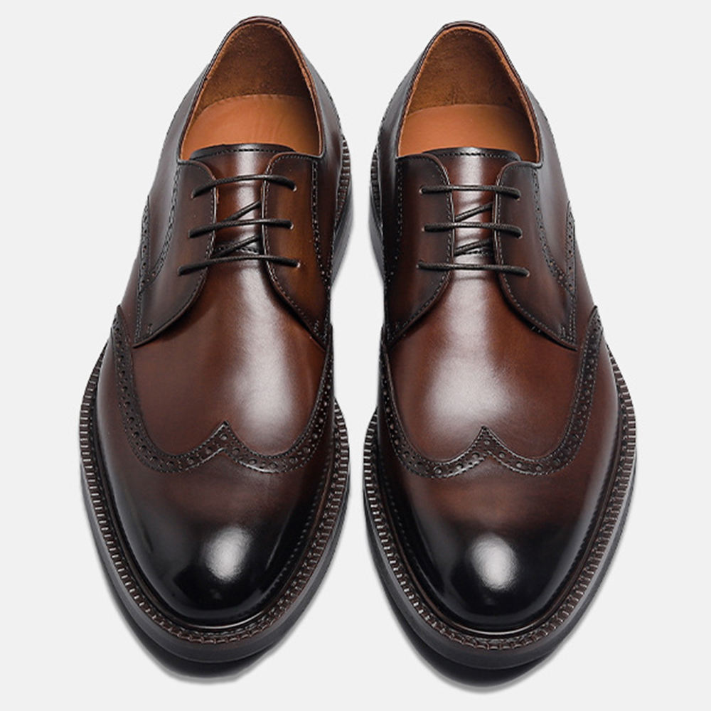 Handmade Men's Leather Classic Dress Shoes