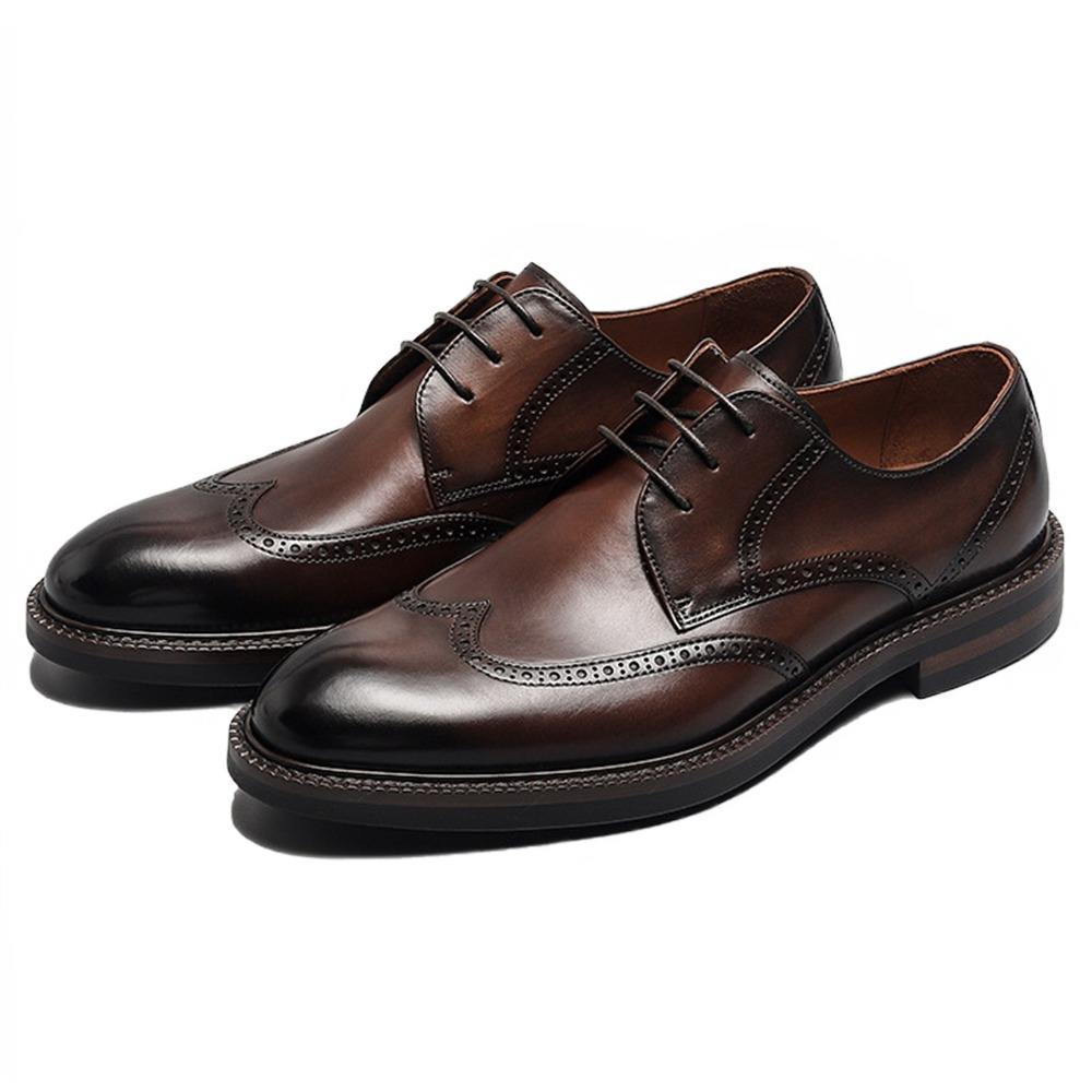 Handmade Men's Leather Classic Dress Shoes