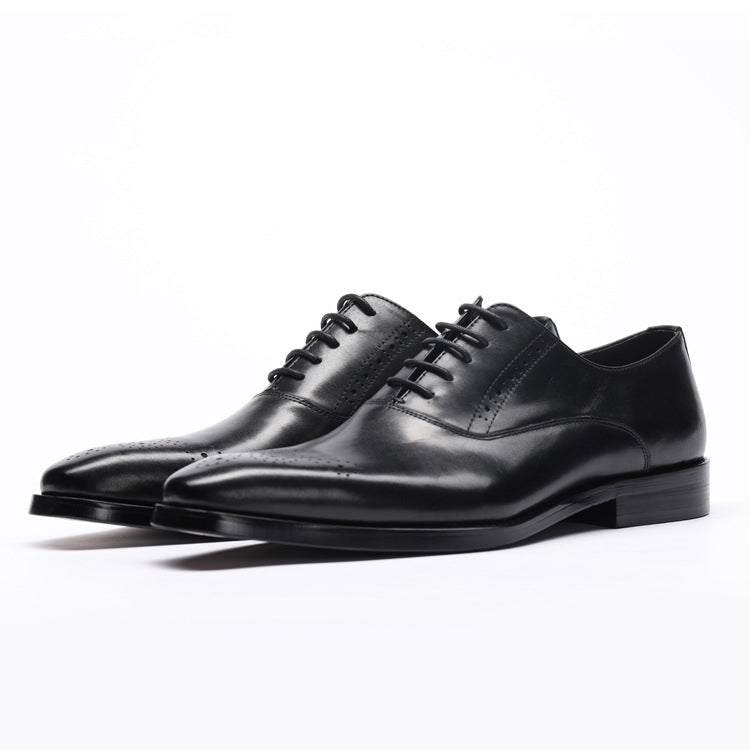 Handmade Men's Leather Classic Oxford Dress Shoes