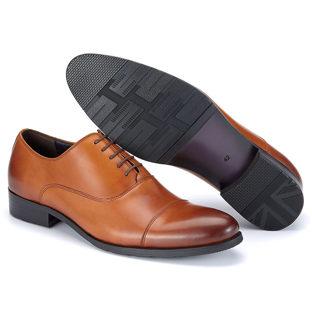 Handmade Men's Leather Classic Oxford Shoes