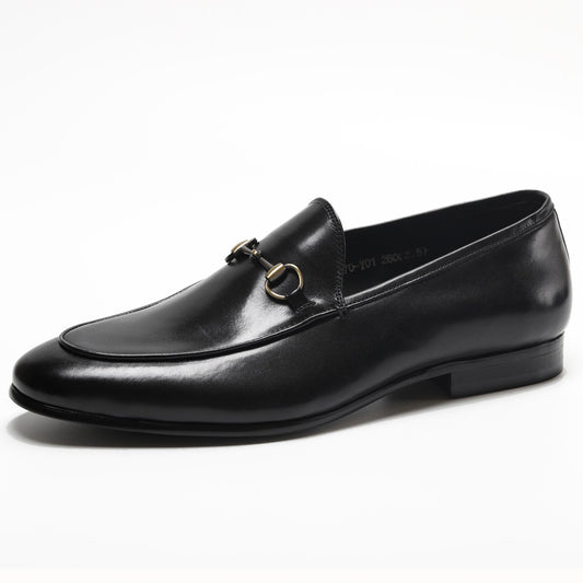 Handmade Men's Leather Classic Slip-On Dress Shoes