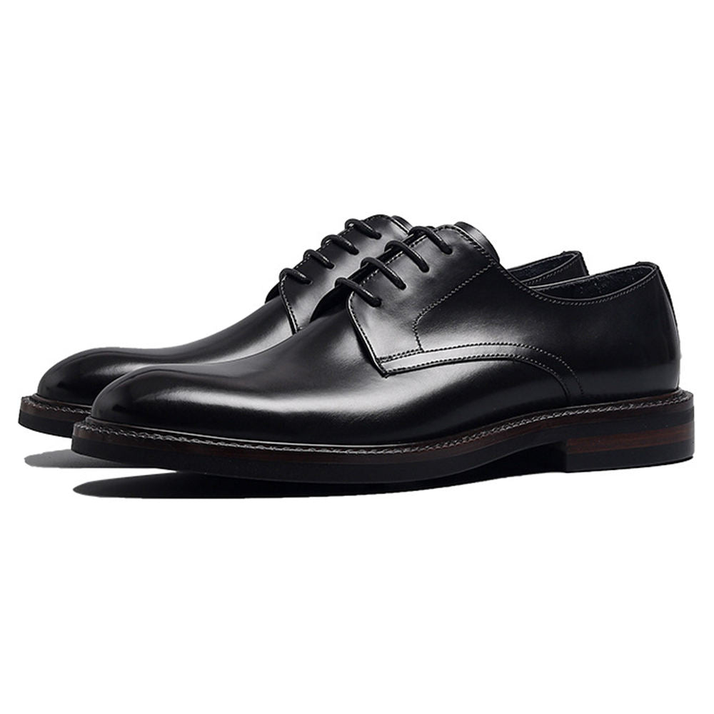 Handmade Men's Leather Elegant Derby Shoes