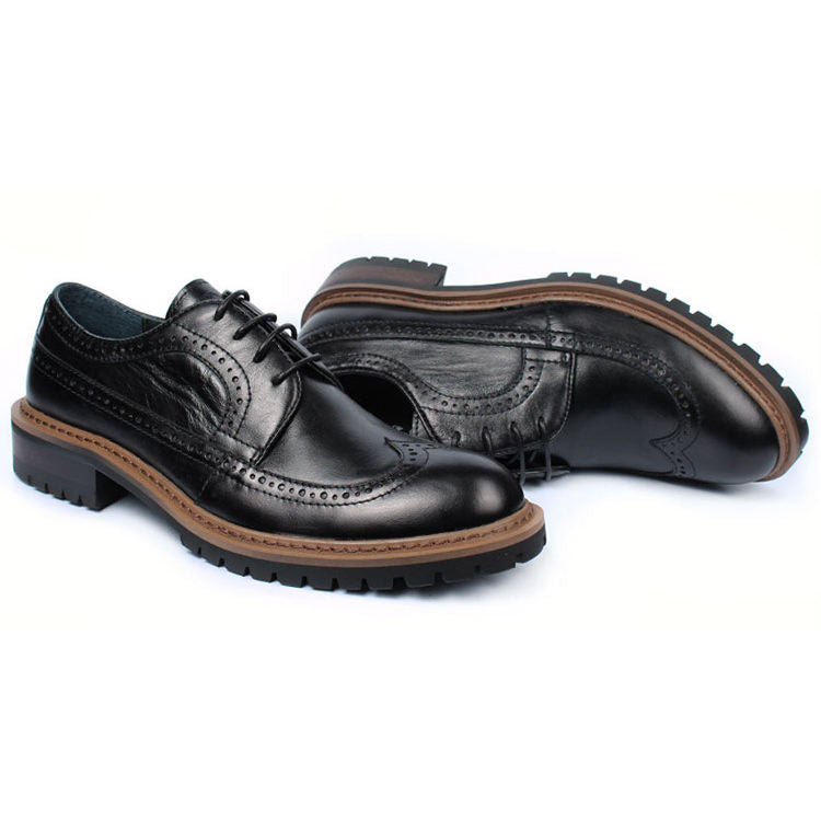 Handmade Men's Geniune Leather Formal Dress Shoes