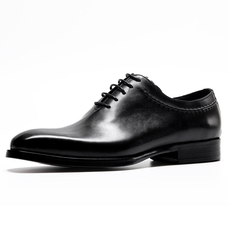 Handcrafted Men's Leather Oxford Dress Shoes - Durable and Stylish