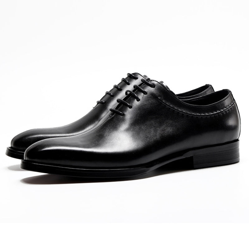 Handcrafted Men's Leather Oxford Dress Shoes - Durable and Stylish