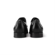 Handmade Men's Leather Full Grain Oxford Dress Shoes - Image 6