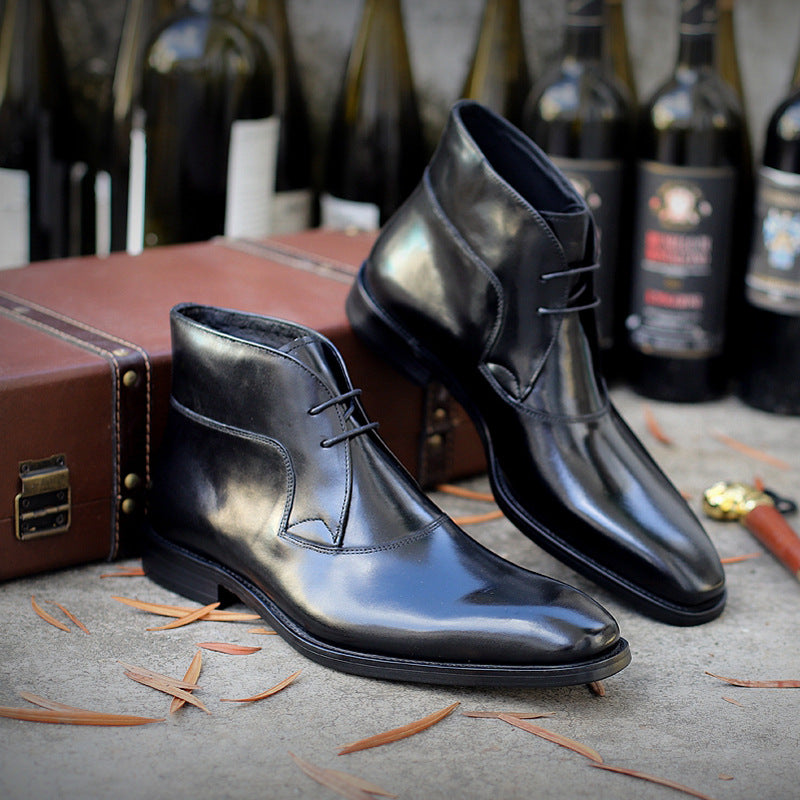 Handmade Men's Leather Modern Dress Boots