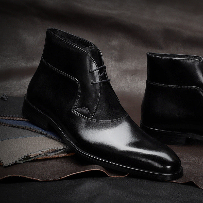 Handmade Men's Leather Modern Dress Boots