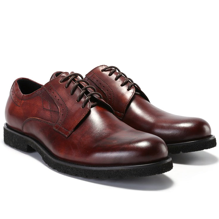 Handmade Men's Premium Leather Oxford Dress Shoes