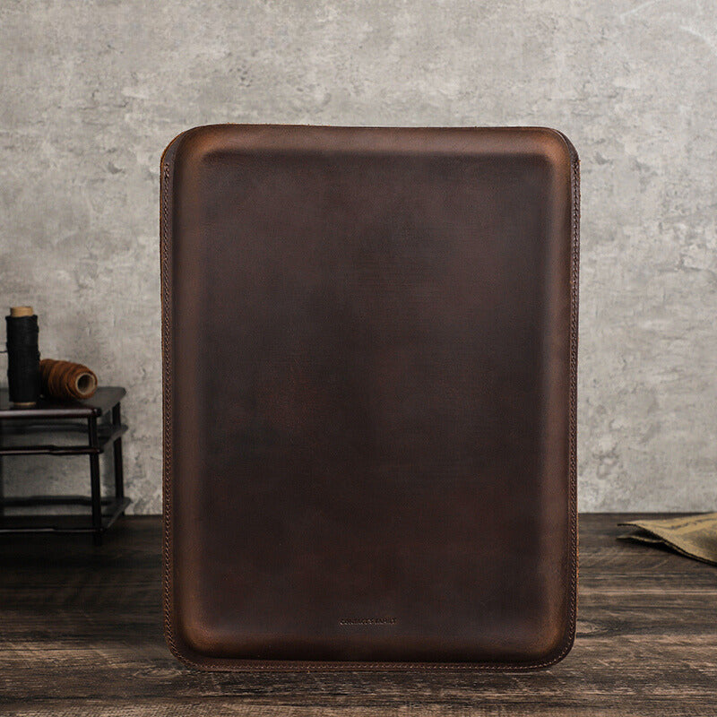 Luxury Leather Laptop Sleeve for MacBook Pro 14.2 Inch