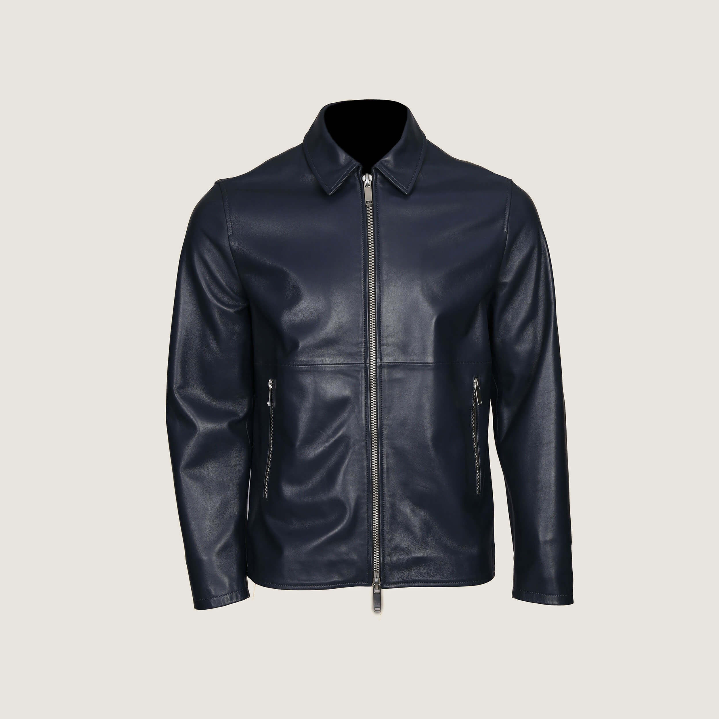 Handmade Men Black Biker Leather Jacket, Men Black Bomber Leather Jacket, Men Jackets