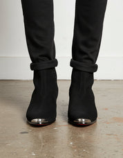 Men Black Suede Chelsea Boots, Ankle Boots, Chelsea Boots