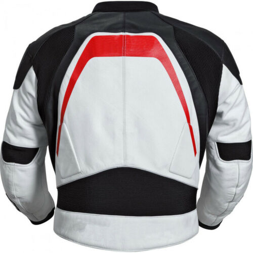 Men two tone Biker Leather Jacket, Mens motorcycle Racing Jacket