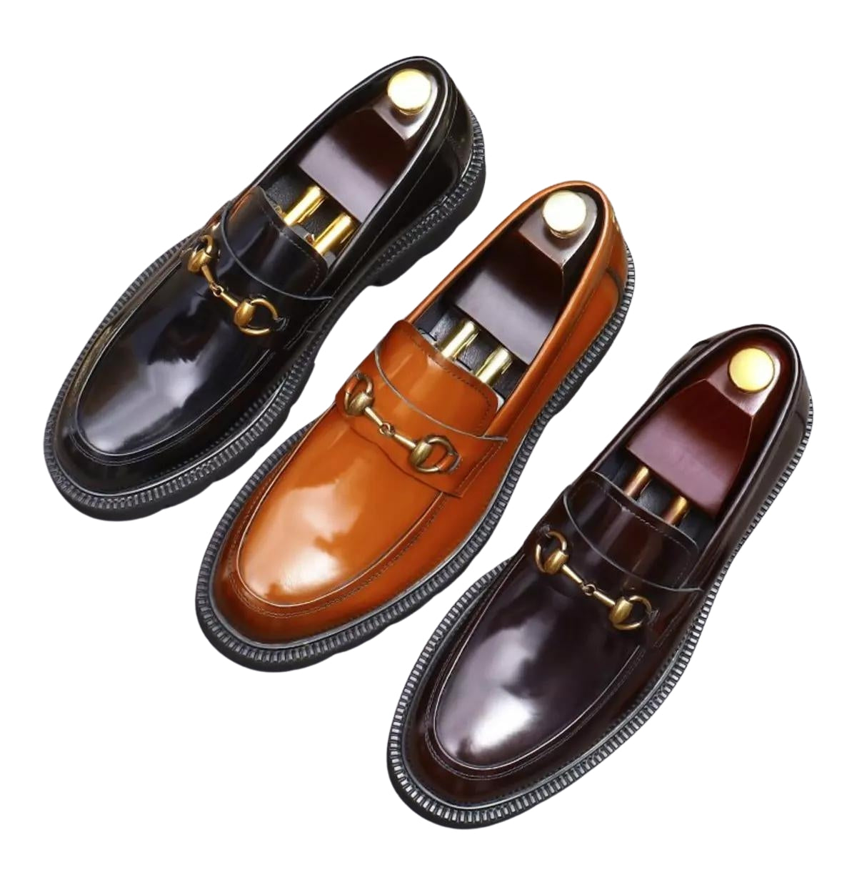 Men's Handmade Premium Leather Bit Dress Shoes