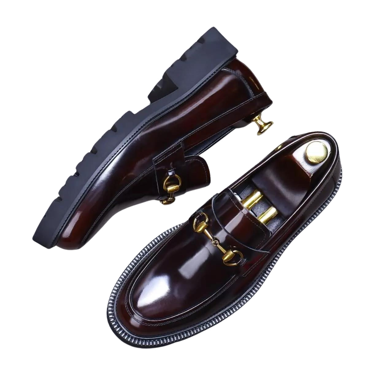 Men's Handmade Premium Leather Bit Dress Shoes