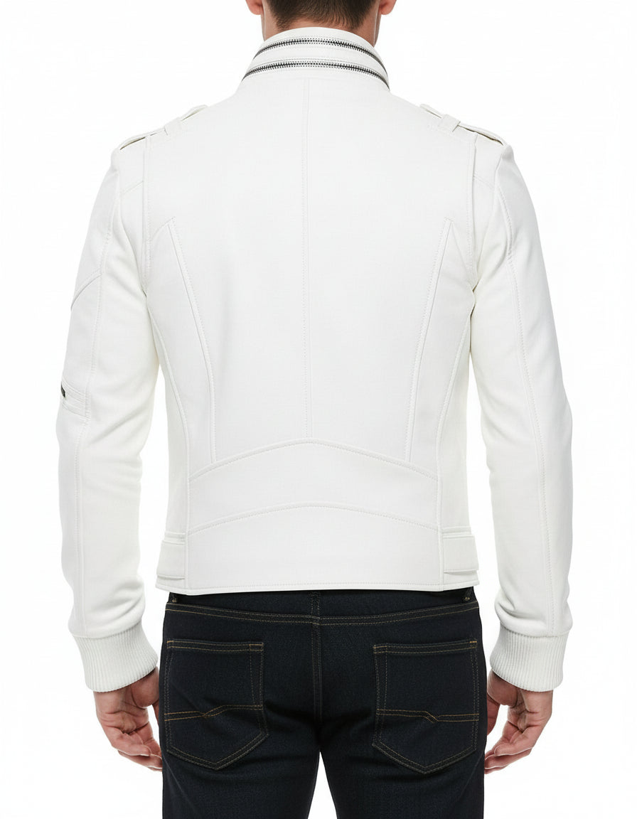 model-back-details - Men Fashion Leather Jacket, Mens Genuine Leather Jacket, Jackets